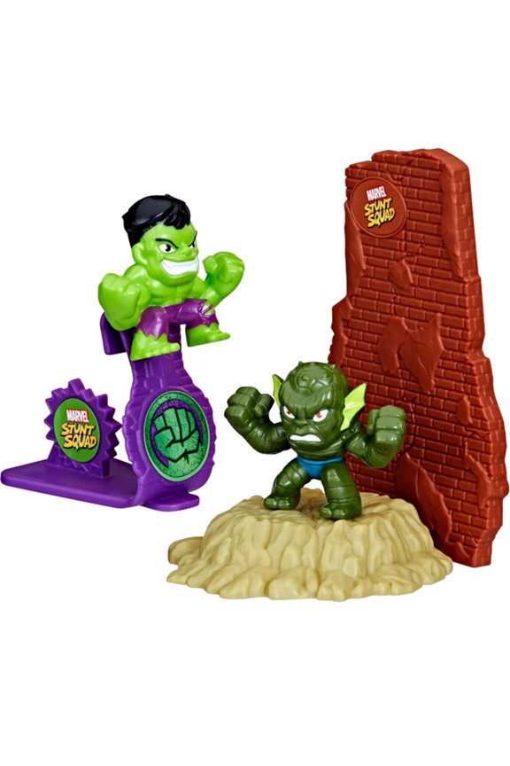 Marvel Stunt Squad Hulk vs. Abomination Playset