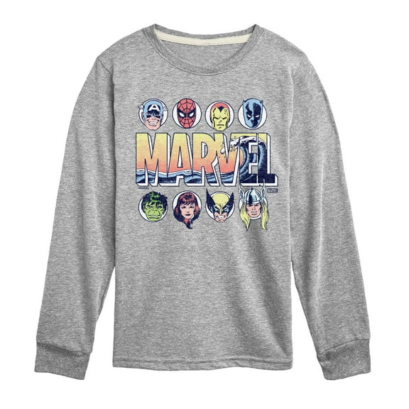 Marvel - Summer Wave - Toddler And Youth Long Sleeve Graphic T-Shirt