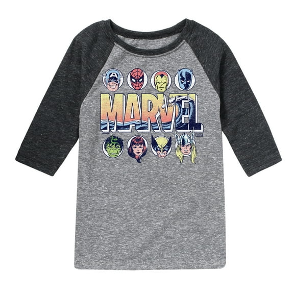 Marvel - Summer Wave - Toddler And Youth Raglan