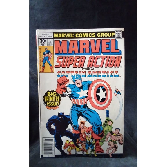 Pre-Owned Marvel Super Action #1 1977 Marvel Comics Comic Book