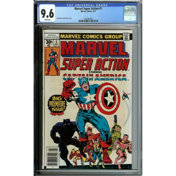 Marvel Super Action #1 - CGC 9.6 Comic Book