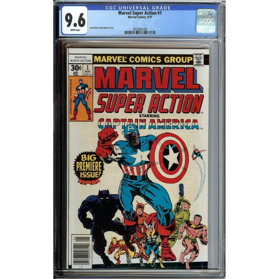 Marvel Super Action #1 - CGC 9.6 Comic Book