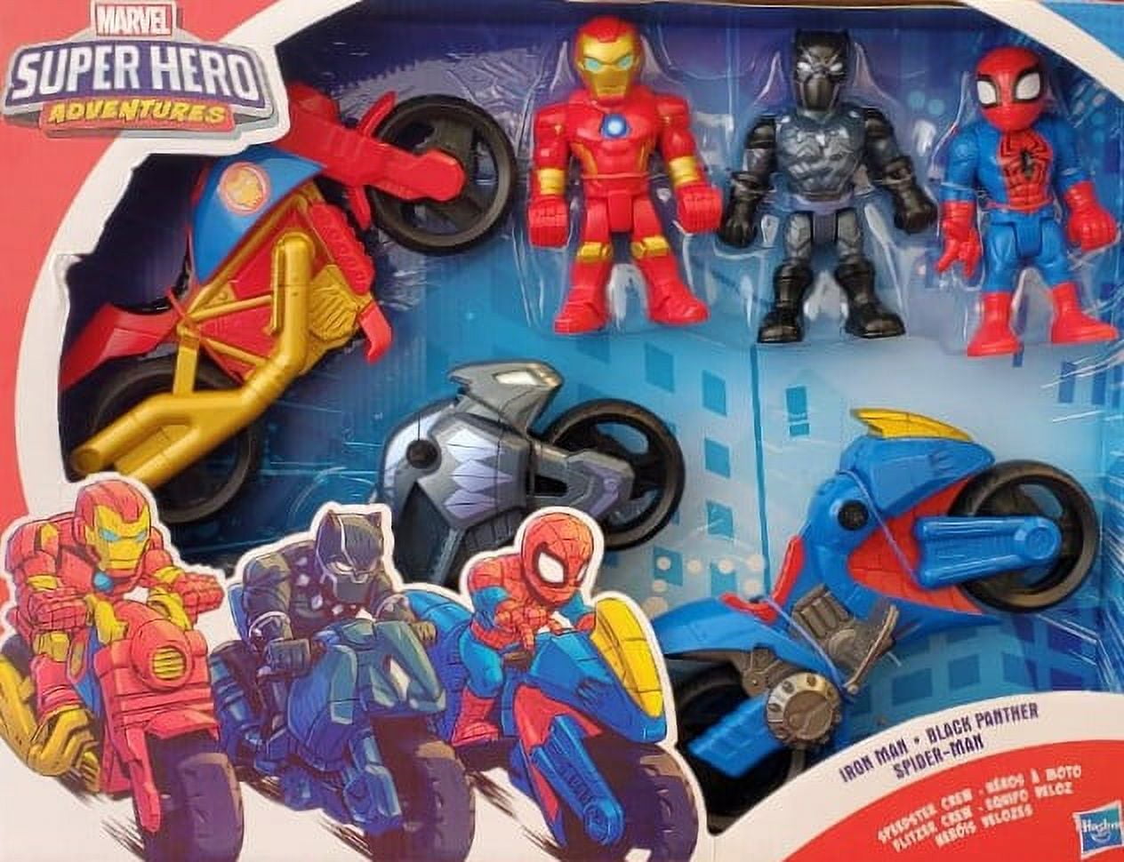 Marvel Super Hero Adventures Action Figures & Vehicles