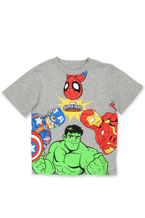Super Hero Adventures Boys Short Sleeve T-Shirt Tee M5H002ALYT
