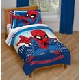 thumbnail image 1 of Marvel Super Hero Adventures Go Spidey 4 Piece Toddler/Crib Size Kids Bed Set, 1 of 2
