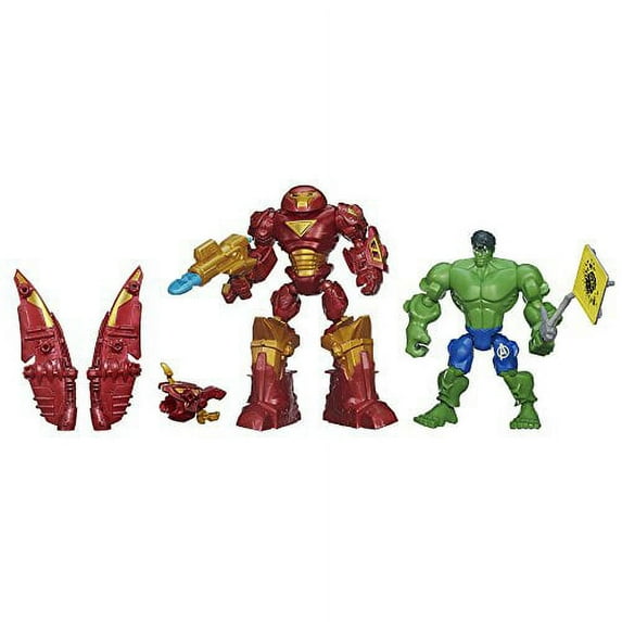 Marvel Super Hero Mashers Hulkbuster vs Hulk Mash Pack