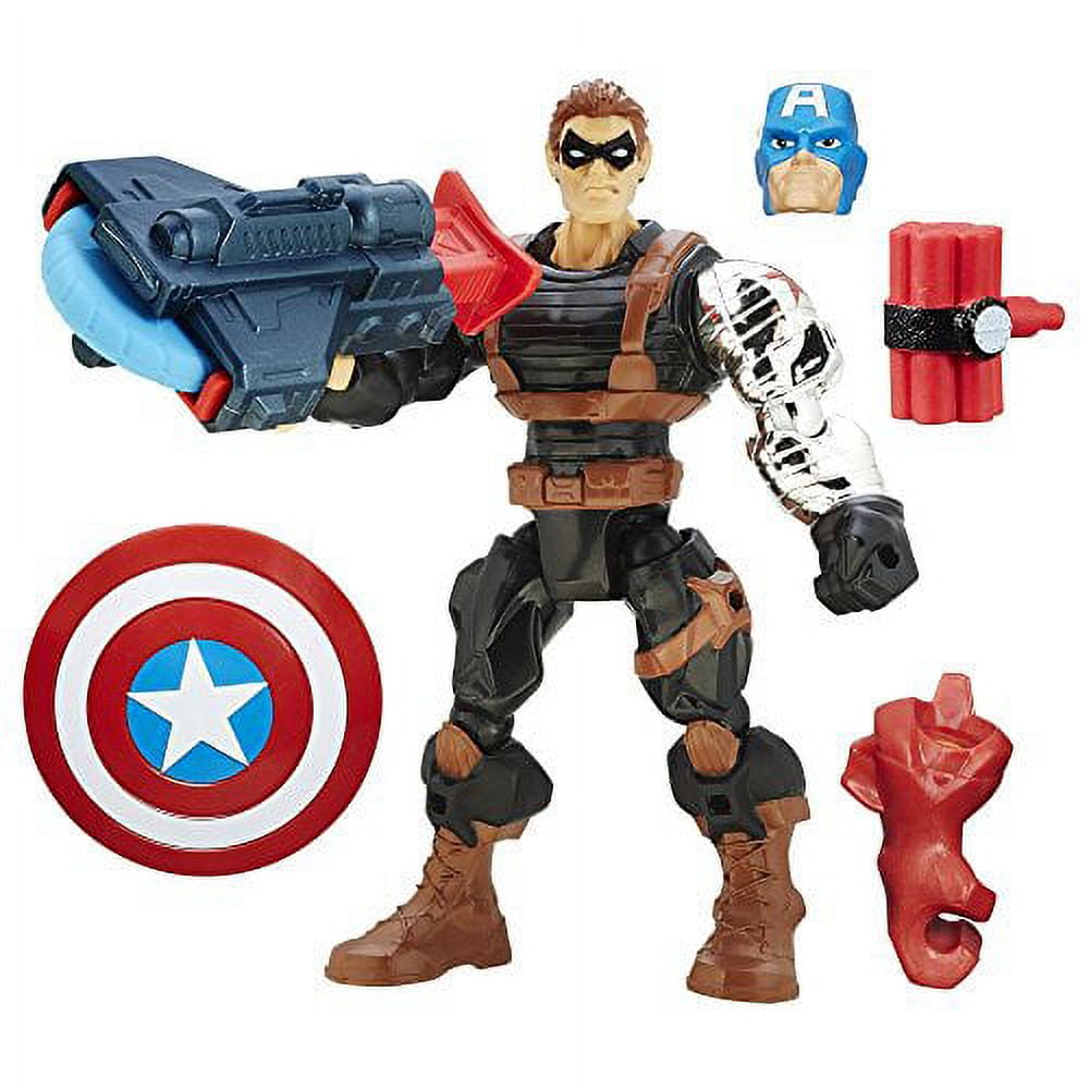 Marvel Super Hero Mashers Winter Soldier Figure Walmart