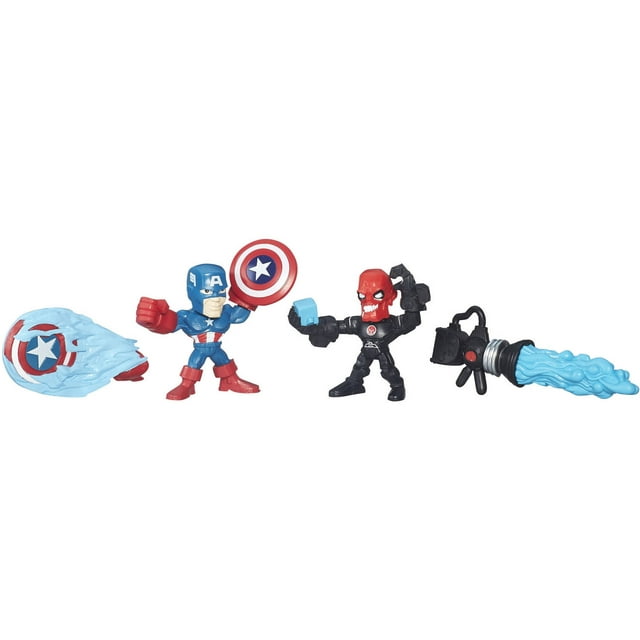 Marvel Super Hero Micro Mashers 2 Pack: Captain America and Arnim Zola