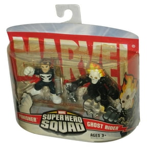Marvel Super Hero Squad (2006) Punisher & Ghost Rider Figure Set 2-Pack