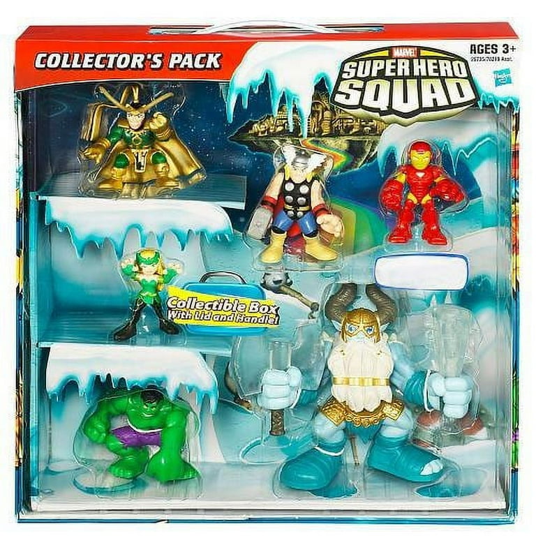 SuperHero Squad & StarWars m&ms フィギュアセット Marvel Super Hero Squad Collector's Pack Action Figure Set [Frost