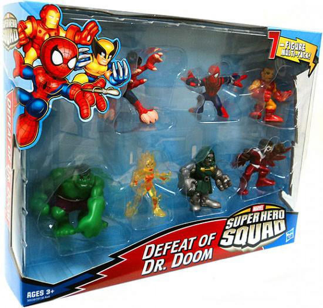 Marvel Super Hero Squad Defeat of Dr. Doom Action Figure Set