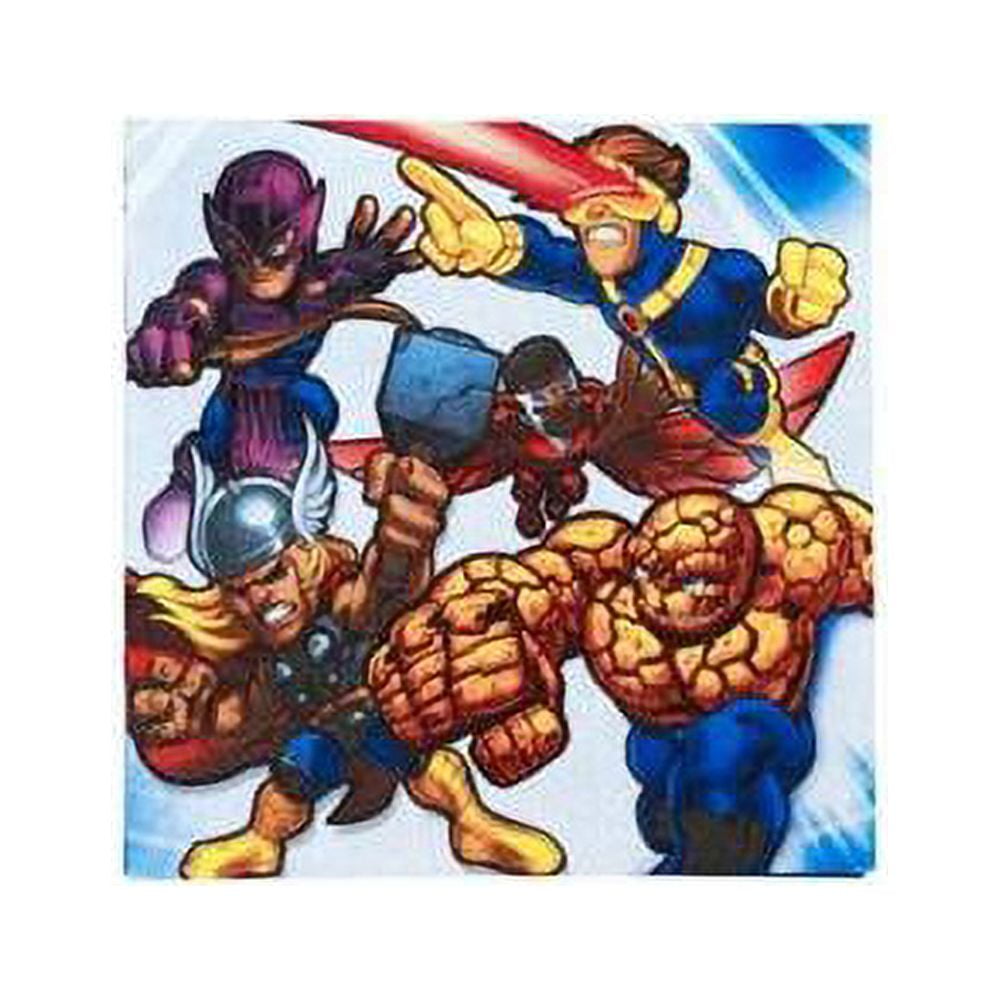 Marvel Super Hero Squad Colorful Paper Luncheon Napkins
