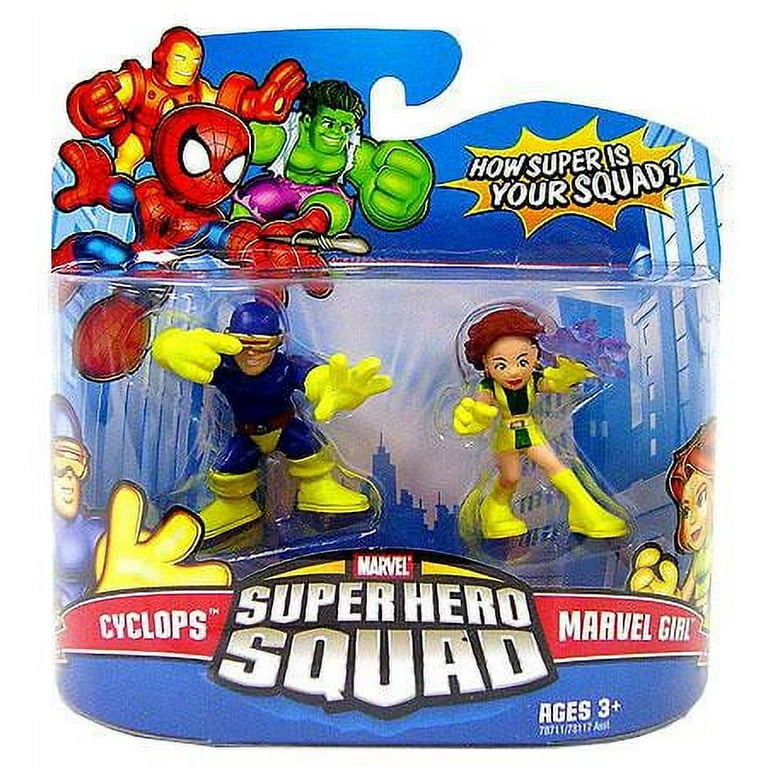 Marvel Super Hero Squad Series 11 Cyclops & Marvel Girl 3