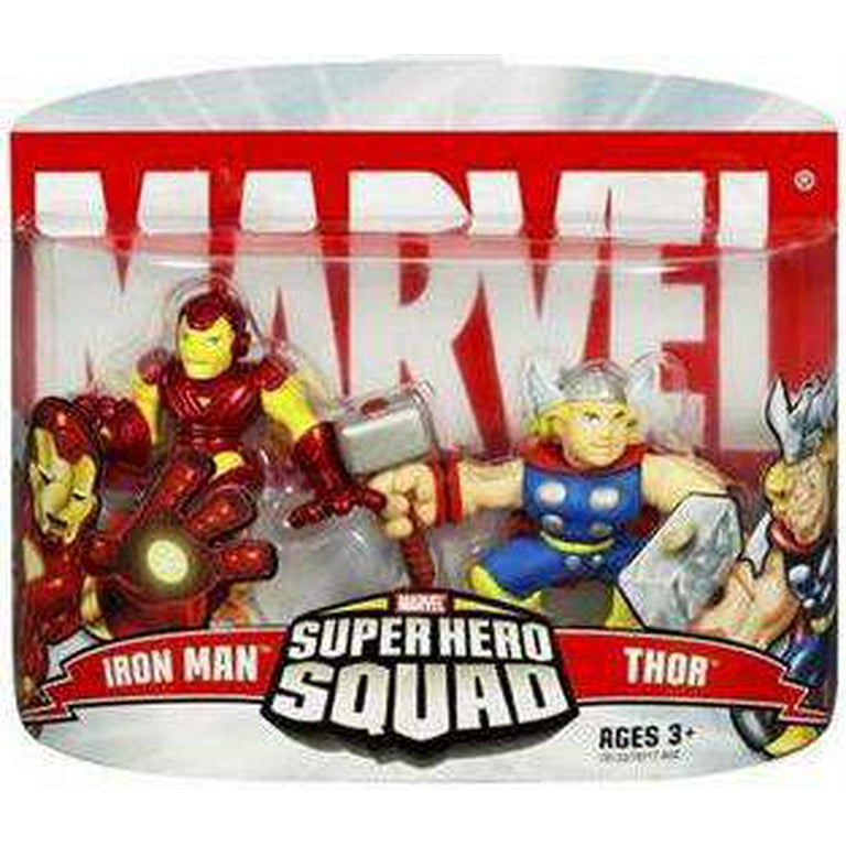 その他 Marvel Super Hero Squad 2mvetro Marvel Super Hero Squad Series 2 Iron Man & Thor Action