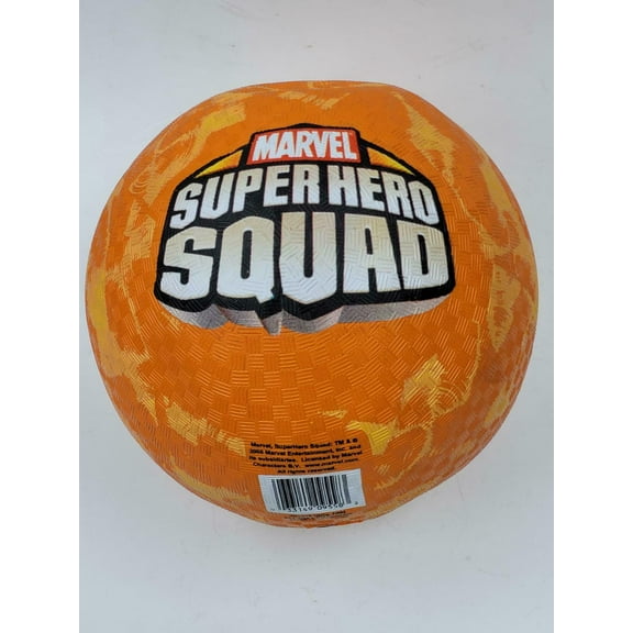 Marvel Super Hero Squad Soccer Ball by Hedstrom - Size 8.5 Inches