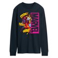 thumbnail image 1 of Marvel - Super Hero Women Sound Effects - Men's Long Sleeve Graphic T-Shirt, 1 of 5