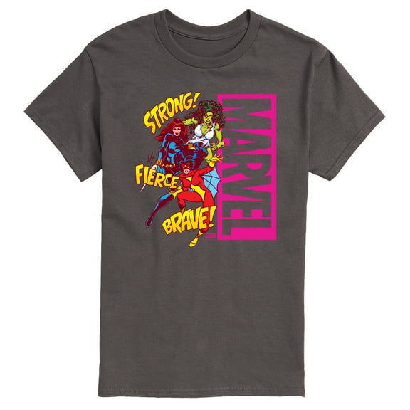 Marvel - Super Hero Women Sound Effects - Men's Short Sleeve Graphic Tee