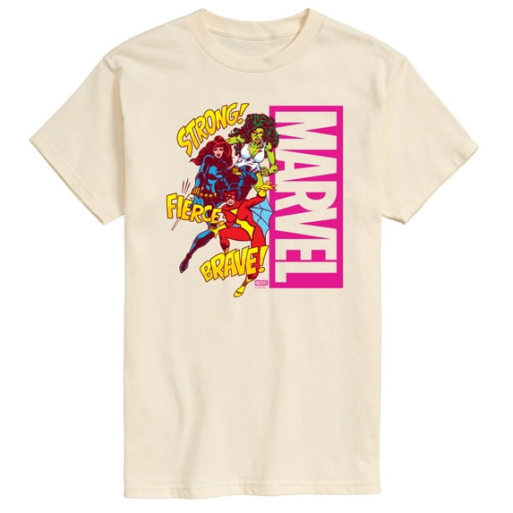 Marvel - Super Hero Women Sound Effects - Men's Short Sleeve Graphic Tee