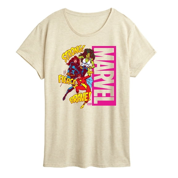 Marvel - Super Hero Women Sound Effects - Women's Short Sleeve Graphic T-Shirt