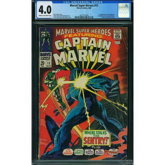 Marvel Super-Heroes #13 - CGC 4 Comic Book