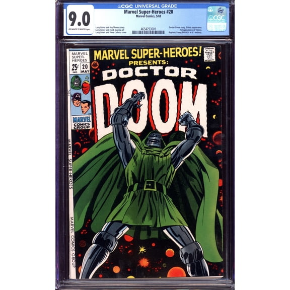 Marvel Super-Heroes #20 - CGC 9 Comic Book
