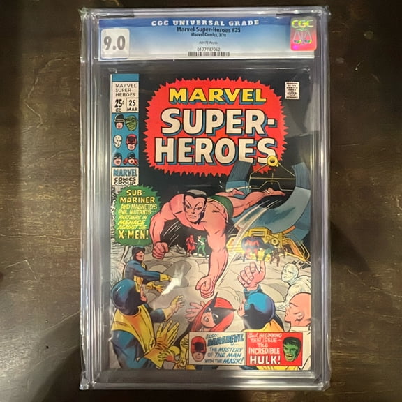Marvel Super-Heroes #25 - CGC 9 Comic Book