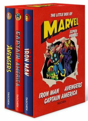 Pre-Owned The Little Box of Marvel Super-Heroes: Iron Man, Avengers, Captain America (Hardcover) 3836579898 9783836579896