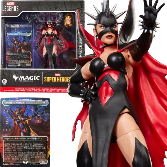 Marvel Super Heroes Magic: The Gathering Marvel Legends Series Malice (Sue Storm) 6Inch Action Figure