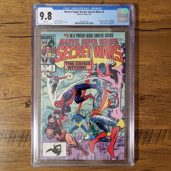 Marvel Super Heroes Secret Wars #3 - CGC 9.8 Comic Book