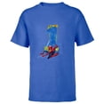 thumbnail image 1 of Marvel Super Heroes Spider-Man 1 Year Old First Birthday - Short Sleeve T-Shirt for Kids - Customized-Royal, 1 of 5