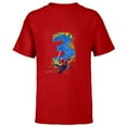 thumbnail image 1 of Marvel Super Heroes Spider-Man 3 Year Old Third Birthday - Short Sleeve T-Shirt for Kids - Customized-Red, 1 of 5