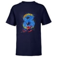 thumbnail image 1 of Marvel Super Heroes Spider-Man 8 Year Old Eighth Birthday - Short Sleeve T-Shirt for Kids - Customized-Navy, 1 of 5