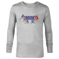 thumbnail image 1 of Marvel Super Heroes Spider-Man Costume Mother’s Day Gift Mom - Long Sleeve T-Shirt for Men - Customized-Athletic Heather, 1 of 5