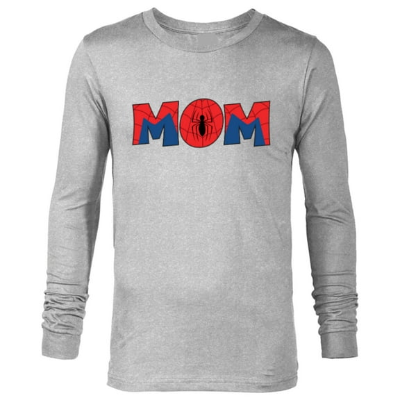 Marvel Super Heroes Spider-Man Costume Mother’s Day Gift Mom - Long Sleeve T-Shirt for Men - Customized-Athletic Heather
