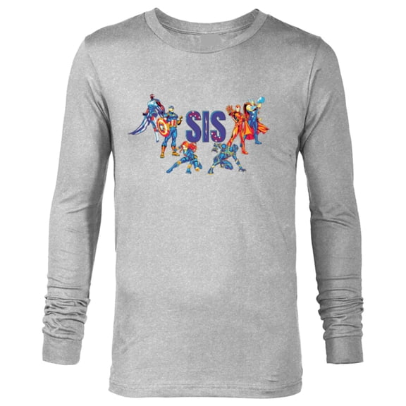 Marvel Super Heroes Spider-Man Costume Mother’s Day Gift Mom - Long Sleeve T-Shirt for Men - Customized-Athletic Heather