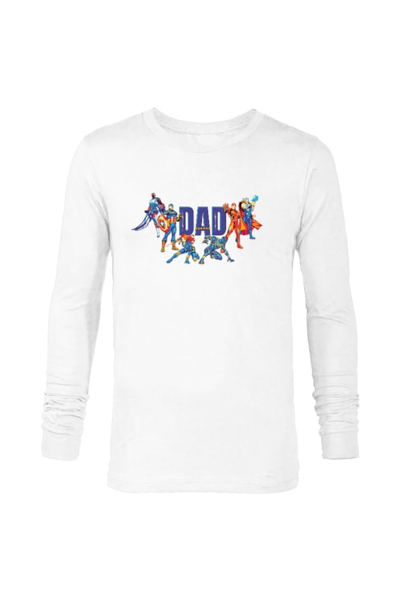 Super Heroes Spider-Man Costume Mother’s Day Gift Mom - Long Sleeve T-Shirt for Men - Customized-White