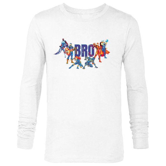 Marvel Super Heroes Spider-Man Costume Mother’s Day Gift Mom - Long Sleeve T-Shirt for Men - Customized-White