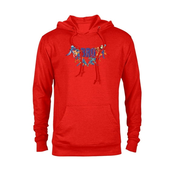 Marvel Super Heroes Spider-Man Costume Mother’s Day Gift Mom - Pullover Hoodie for Adults - Customized-Red