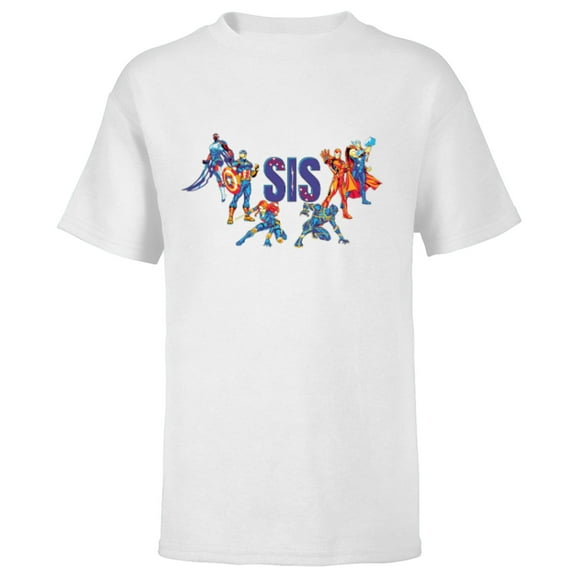 Marvel Super Heroes Spider-Man Costume Mother’s Day Gift Mom - Short Sleeve T-Shirt for Kids - Customized-White