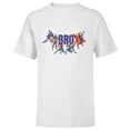 thumbnail image 1 of Marvel Super Heroes Spider-Man Costume Mother’s Day Gift Mom - Short Sleeve T-Shirt for Kids - Customized-White, 1 of 5