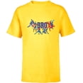 thumbnail image 1 of Marvel Super Heroes Spider-Man Costume Mother’s Day Gift Mom - Short Sleeve T-Shirt for Kids - Customized-Yellow, 1 of 5