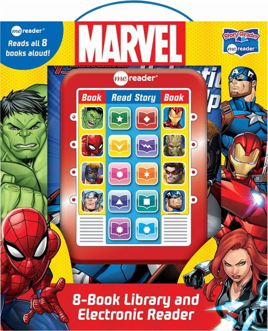 BRIAN HOULIHAN; DAVE HILTON; EDUARDO MELLO Marvel: Me Reader 8-Book Library and Electronic Reader Sound Book Set, (Paperback)