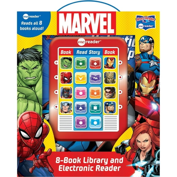 Marvel: Me Reader 8-Book Library and Electronic Reader Sound Book Set, (Paperback)