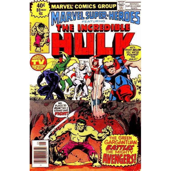 Marvel Super-Heroes (Vol. 1) #80 VF ; Marvel Comic Book