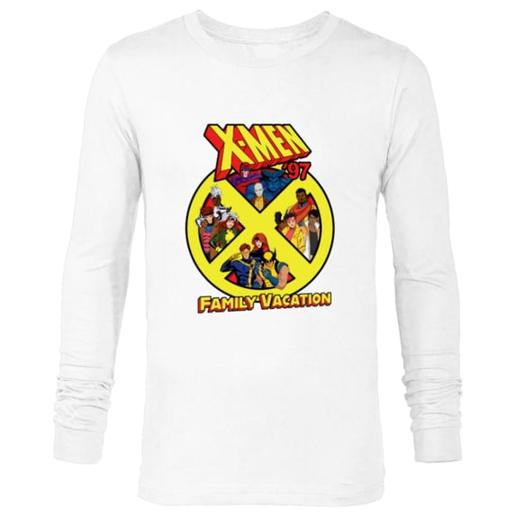 Marvel Super Heroes X-Men ’97 Trip Matching Family Vacation - Long Sleeve T-Shirt for Men - Customized-White
