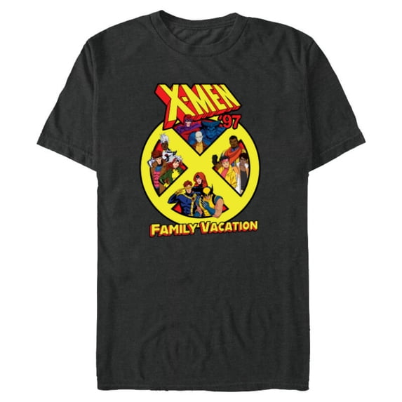 Marvel Super Heroes X-Men ’97 Trip Matching Family Vacation - Short Sleeve Blended T-Shirt for Adults - Customized-Dark Heather