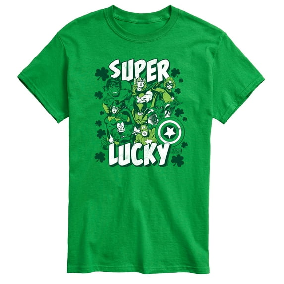 Marvel - Super Lucky - Men's Short Sleeve Graphic T-Shirt