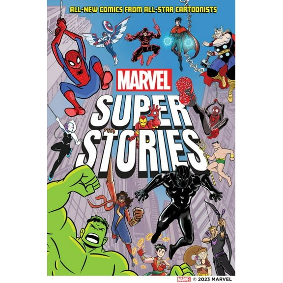 Pre-Owned Marvel Super Stories (Book One): All-New Comics from All-Star Cartoonists (Hardcover) 1419769812 9781419769818