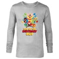 thumbnail image 1 of Marvel Super Women Family Party Dad of the Birthday Boy - Long Sleeve T-Shirt for Men - Customized-Athletic Heather, 1 of 5