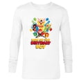 thumbnail image 1 of Marvel Super Women Family Party Mom of the Birthday Boy - Long Sleeve T-Shirt for Men - Customized-White, 1 of 5